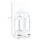8.75&#x22; White Mini Contemporary Lantern